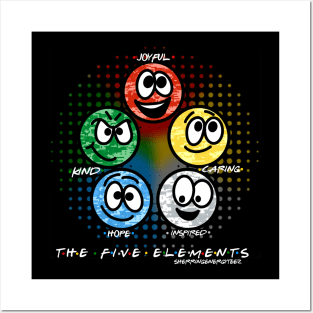The Five Elements Digital Posters and Art